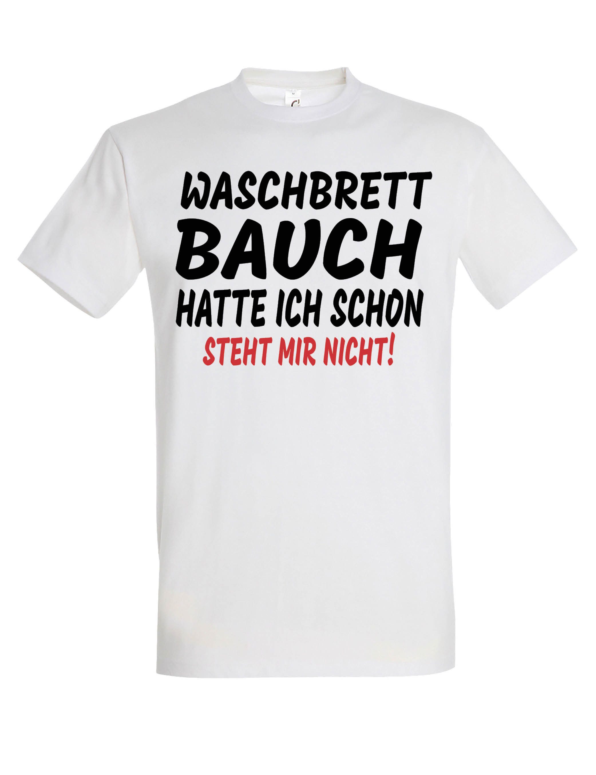 Youth Designz Print-Shirt "Waschbrettbauch hatte ich günstig online kaufen