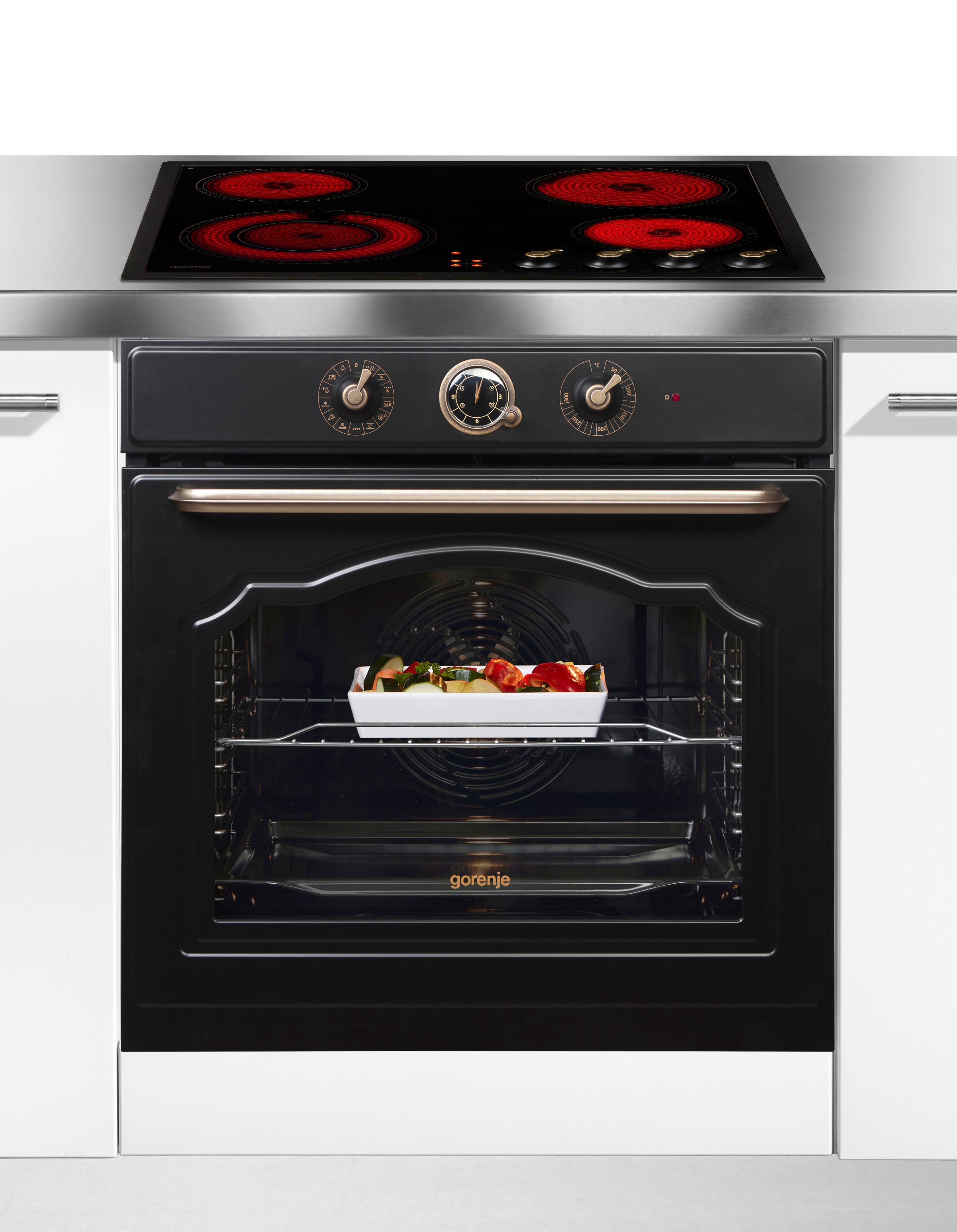 GORENJE Backofen-Set BOS737E301X, ecoClean, AirFry-Funktion
