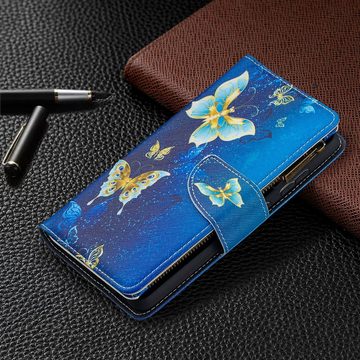 König Design Handyhülle Samsung Galaxy A52 4G / 5G / A52s, Schutzhülle Schutztasche Case Cover Etuis Wallet Klapptasche Bookstyle