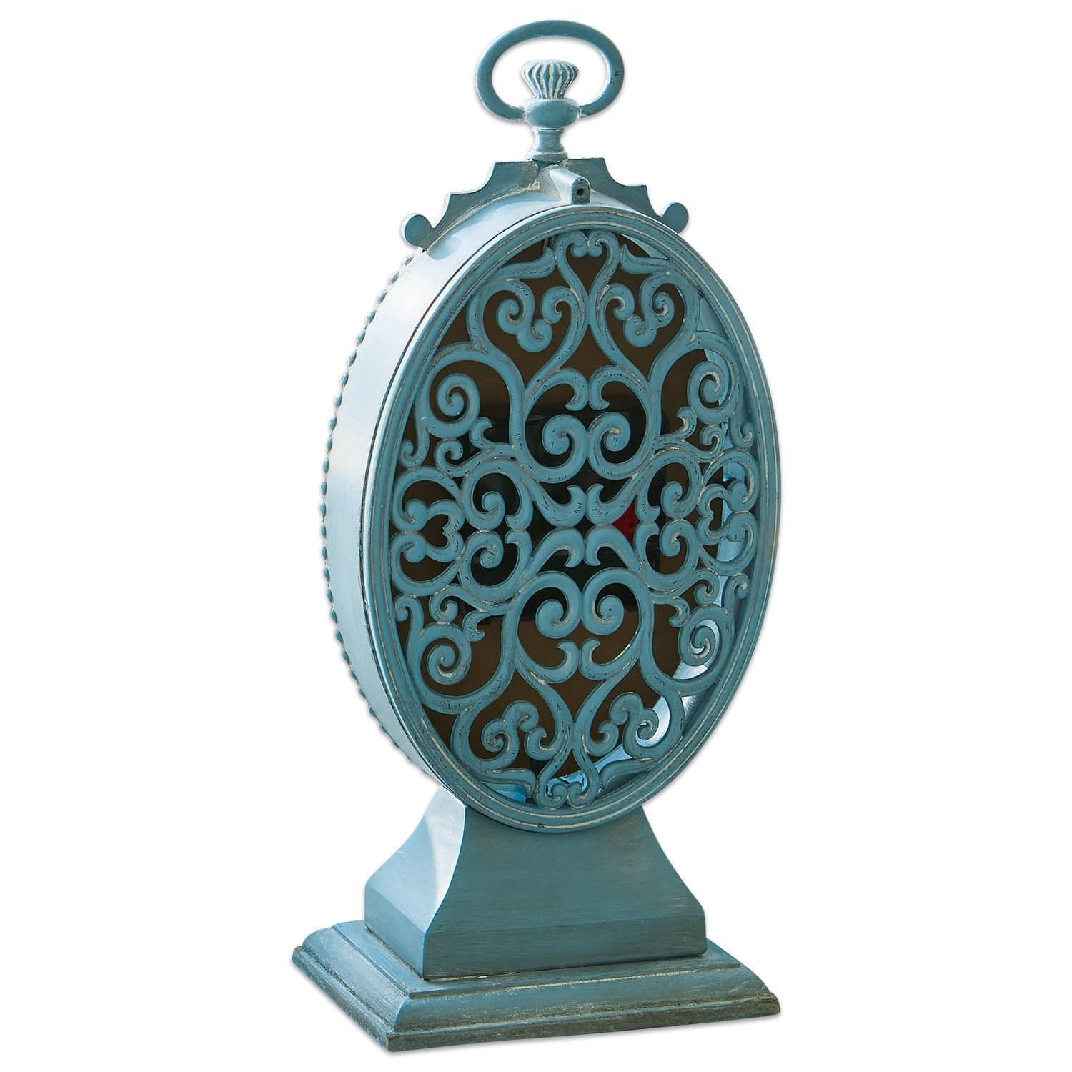 Mirabeau Wanduhr Uhr Michelet antikblau günstig online kaufen