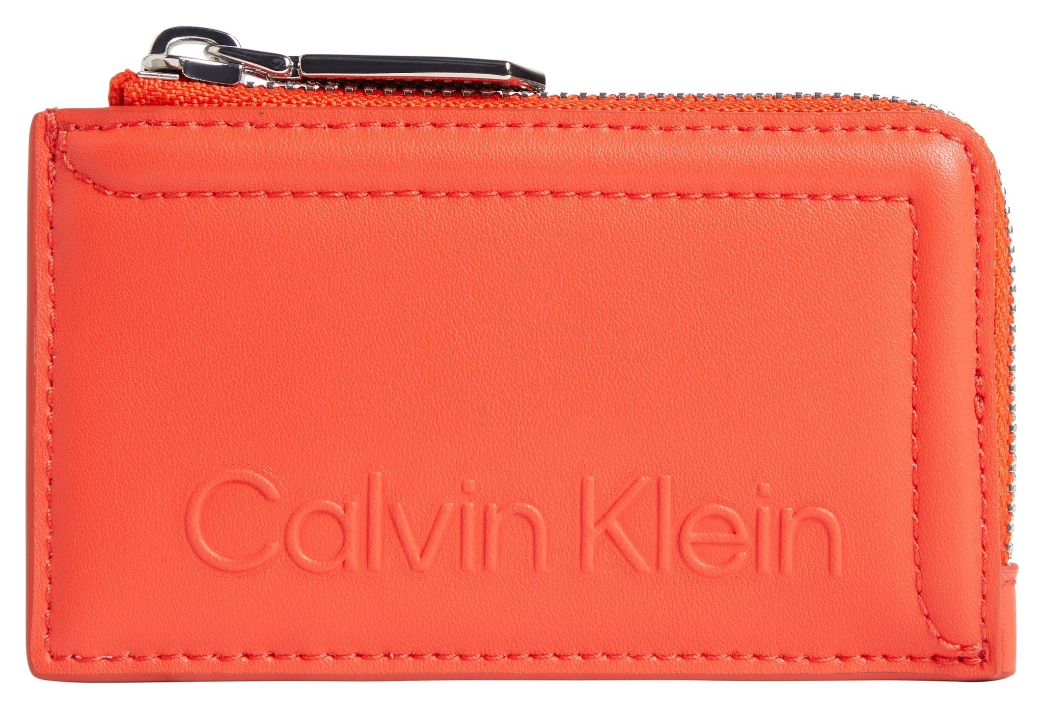 Calvin Klein Kartenetui »MINIMAL HARDWARE CARDHOLDER SM«, mit Logo Prägung  online kaufen | OTTO