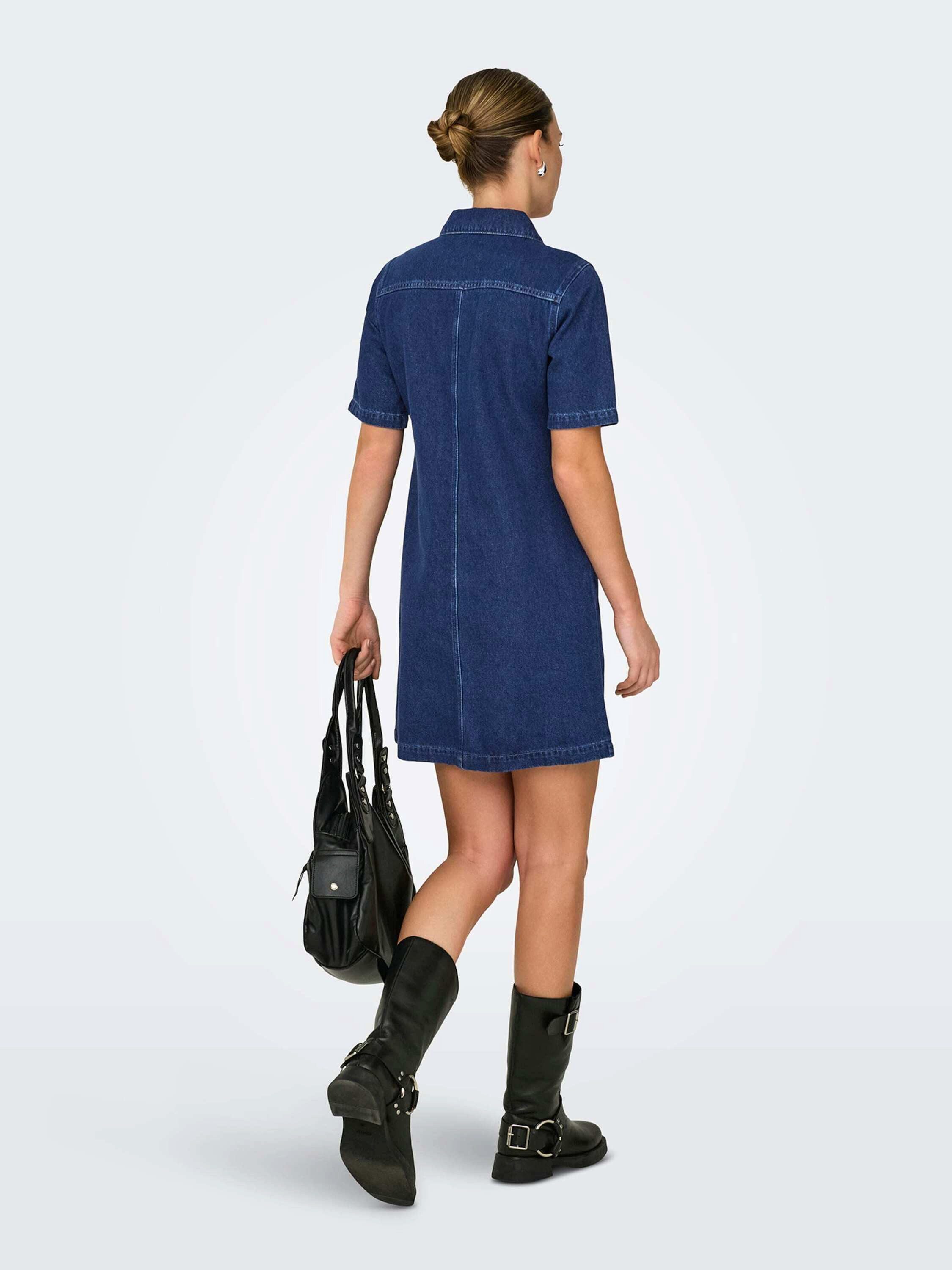 ONLY Jeanskleid ONLMILLE (1-tlg) Plain/ohne Details