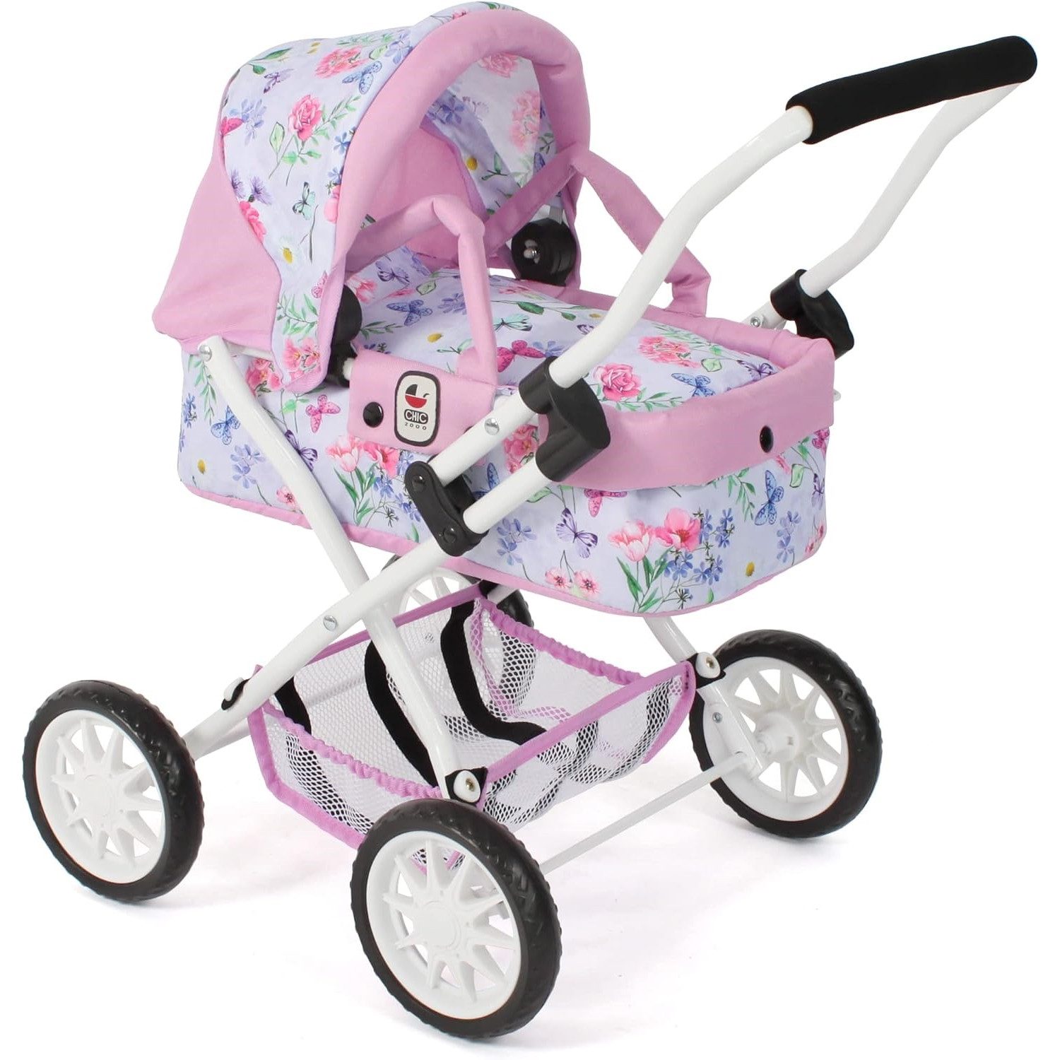 CHIC2000 Puppenwagen 555-53 Mini-Kuschelwagen "SMARTY" Flowers günstig online kaufen