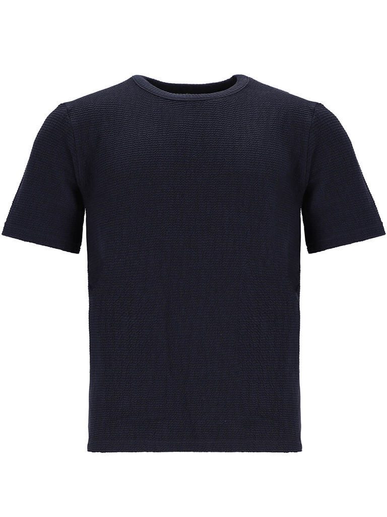 Baumfuchs T-Shirt 11326 Herren T-Shirt in gekräuselter Optik - Kurzarm-Shirt mit Rundhals