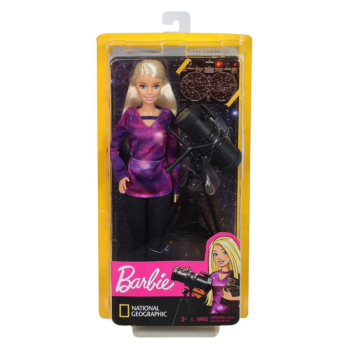 Mattel® Anziehpuppe Mattel GDM47-6 - Barbie - National Geographic - Puppe,  Astophysikerin