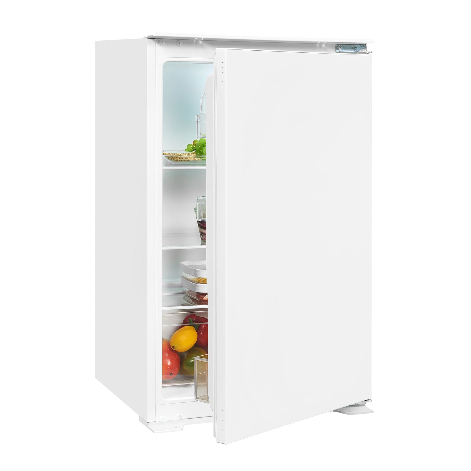 vonReiter Einbaukühlschrank VREVKS08811-040F, 88 cm hoch, vollintegrierbar mit 129 Liter Kühlfachvolumen, Innenbeleuchtung