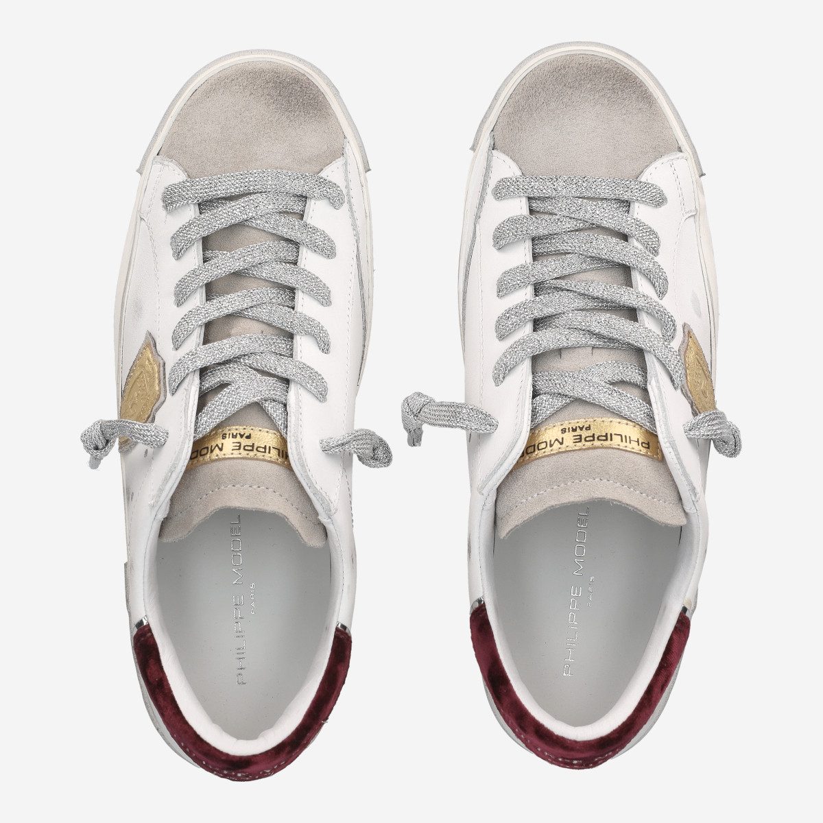 PHILIPPE MODEL Philippe Model PRSX LOW, Sneaker, Weiß, Damen Sneaker