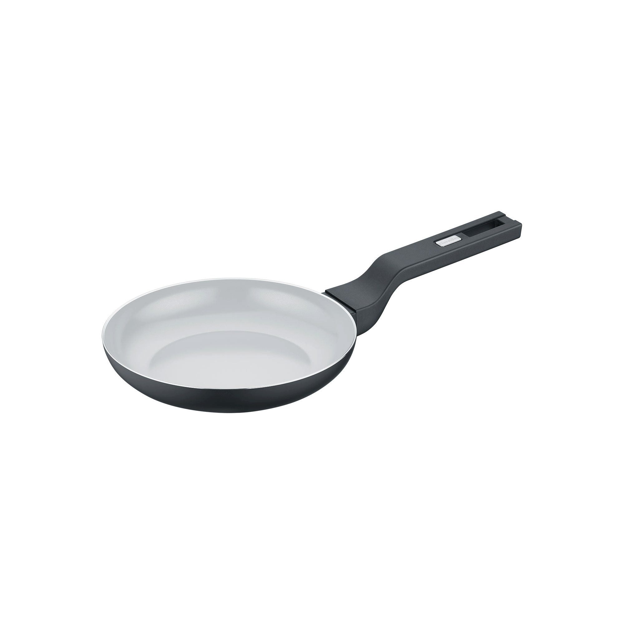 Berndes Bratpfanne 20, 24, 28 oder 30 cm, Aluminium, recycelt, schwarz - b.clever, Aluminium, recycelt aus Dosen