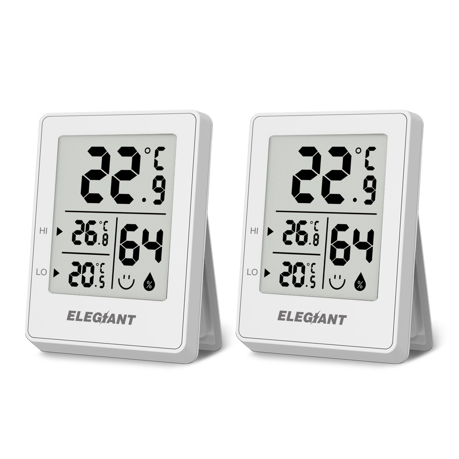 Funkwetterstation Mini-Thermometer-Hygrometer: Kompakt & Präzise!