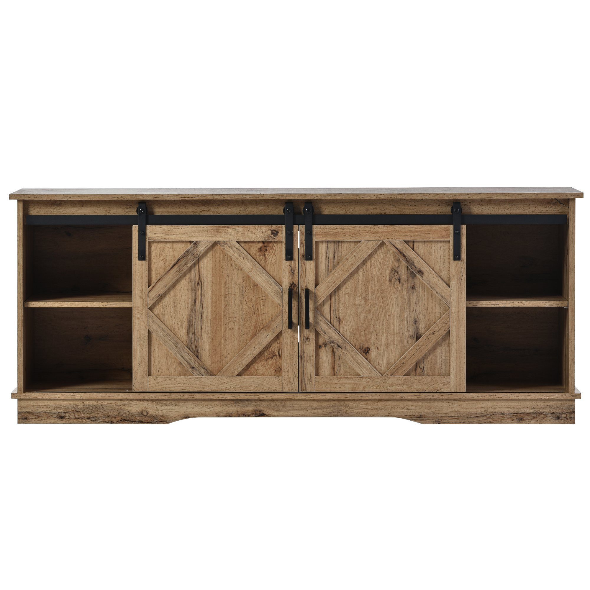 Sweiko Lowboard, Sideboard mit verstellbaren Einlegeböden günstig online kaufen