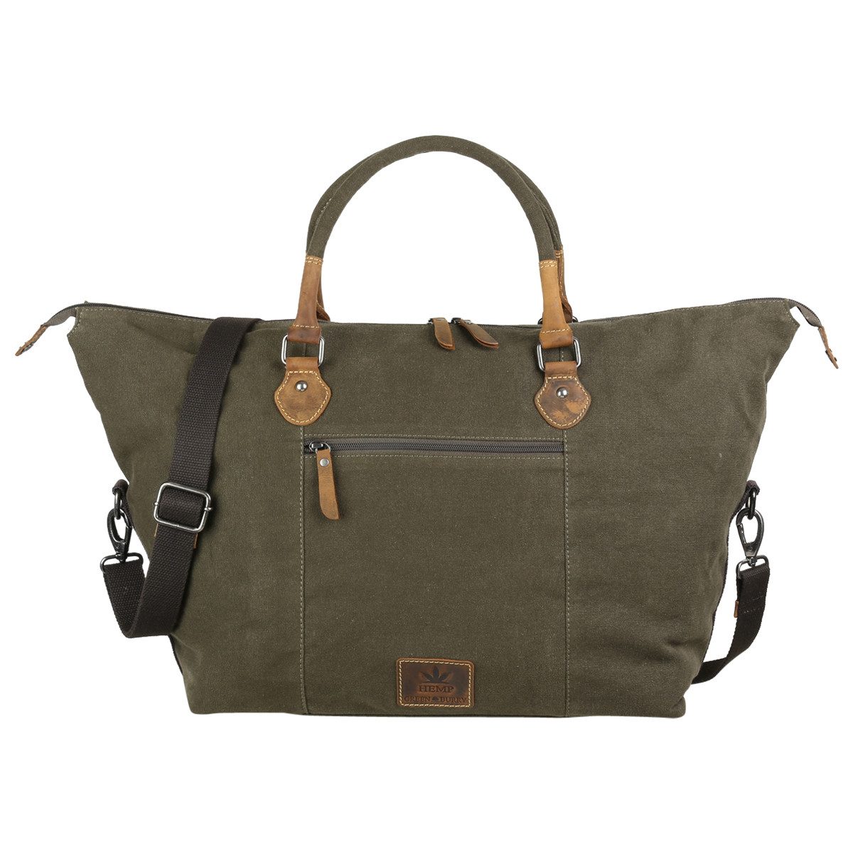 Greenburry Reisetasche Vintage Hemp Travelbag Canvas Reisetasche Sporttasch günstig online kaufen