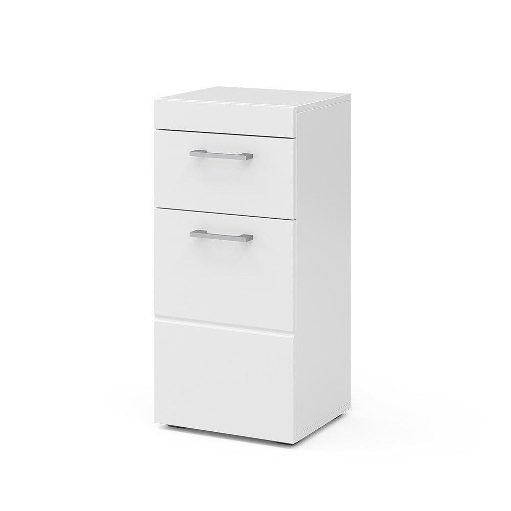 Vicco Midischrank Luna, Weiß, 37 x 79 cm (1-St)