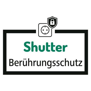 Hama Steckdosenleiste 6 fach mit Schalter zum Anschrauben, Wandmontage Steckdosenleiste 6-fach (Ein- / Ausschalter, Schalterbeleuchtung, Schutzkontaktkupplung, Kabellänge 3 m), Mehrfachsteckdose, 3 m, Aluminium, schwarz silber