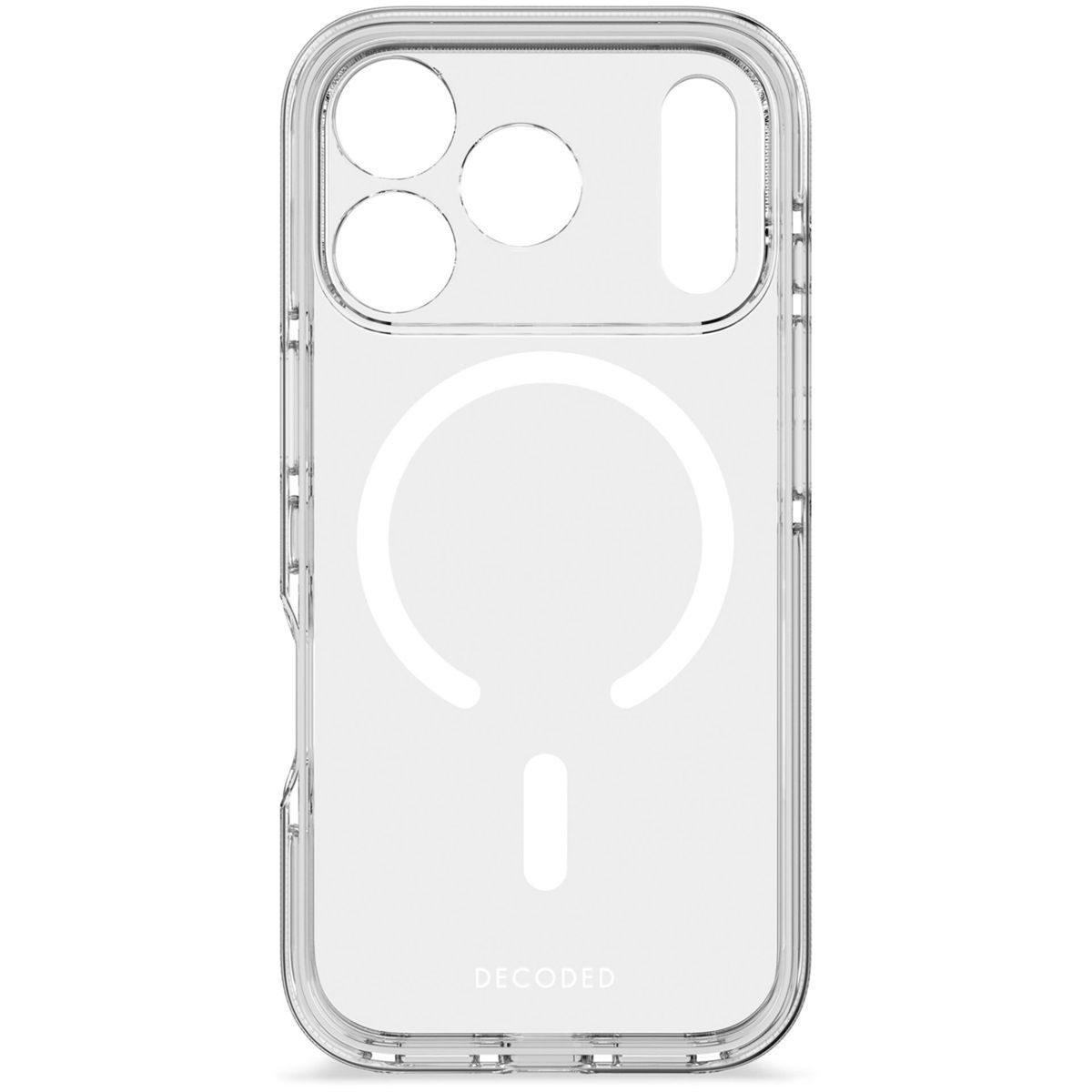 DECODED Smartphone-Hülle DropTec Transparent Backc. iP 17 Pro Max
