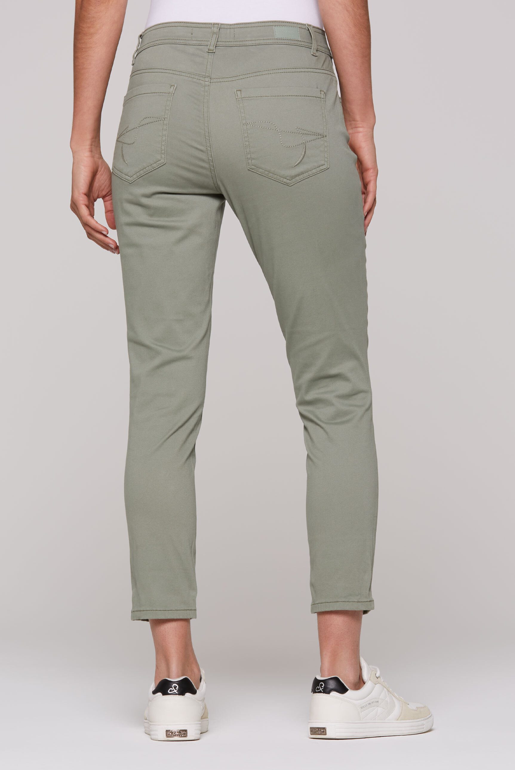 SOCCX comfort-fit jeans with a regular rise