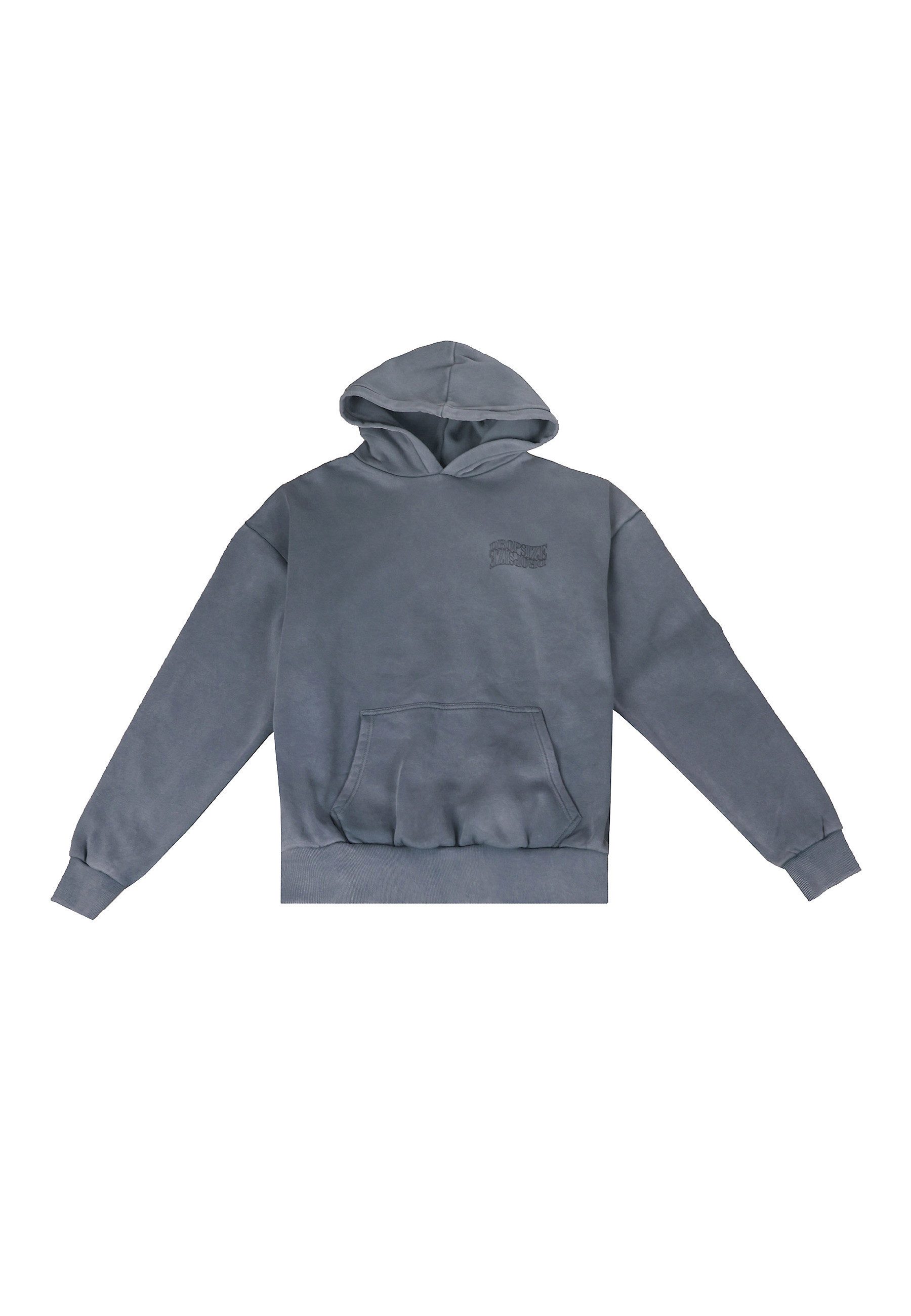 Kapuzensweatshirt Dropsize HEAVY OVERSIZE MIRRORED LOGO HOODIE