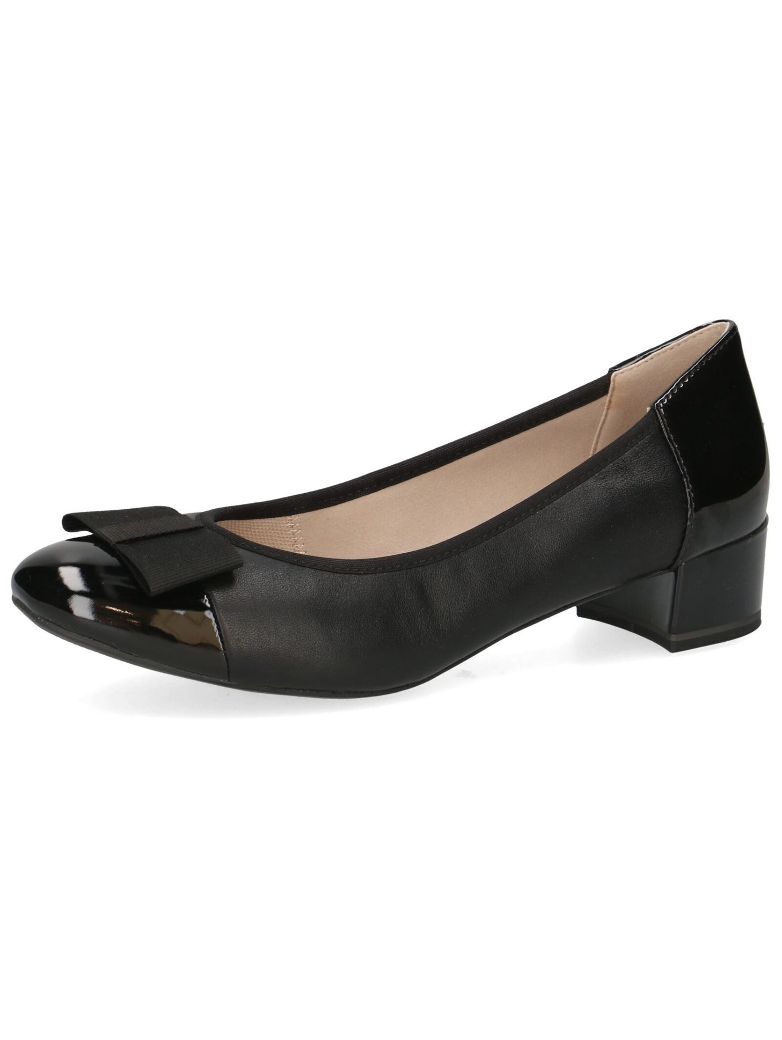 Pumps Leder/Textil . Pumps