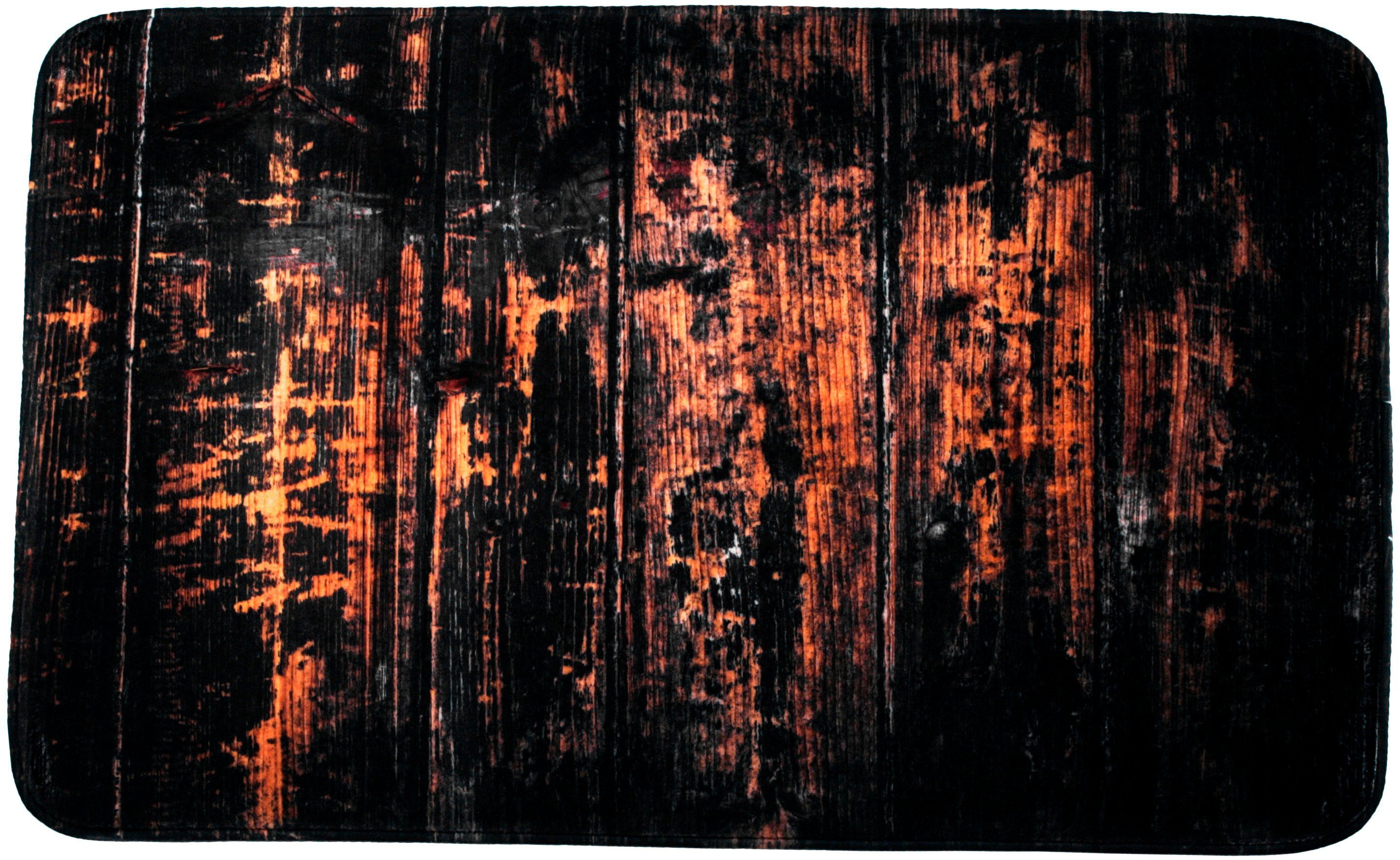 Sanilo Badematte Vintage, Höhe 15 mm, schnell trocknend, Polyester, rechteckig, Memory Schaum