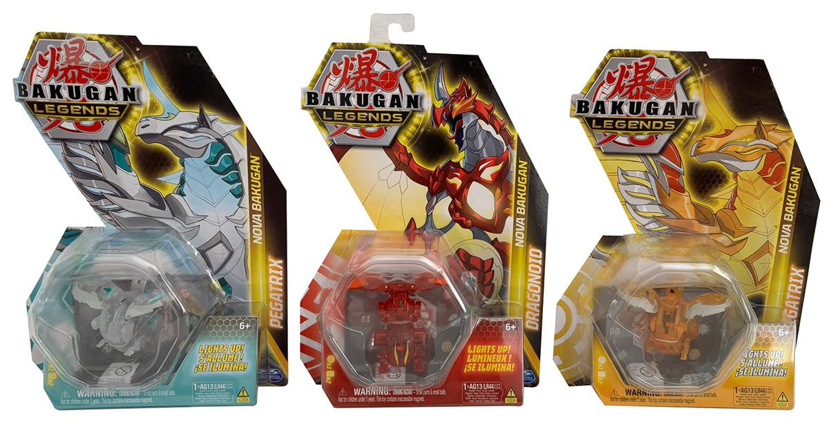 Spin Master Actionfigur Bakugan Legends Nova – Zufälliger Bakugan mit Licht günstig online kaufen