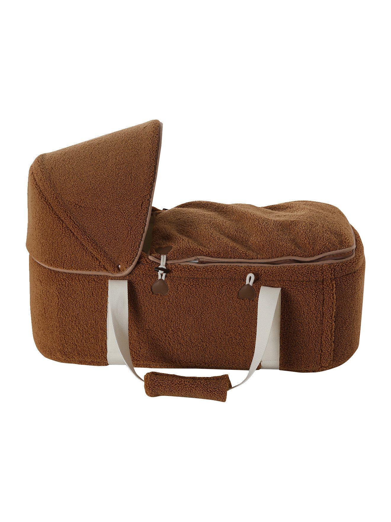 vertbaudet Babytrage Soft-Tragetasche Baby mit Webpelz