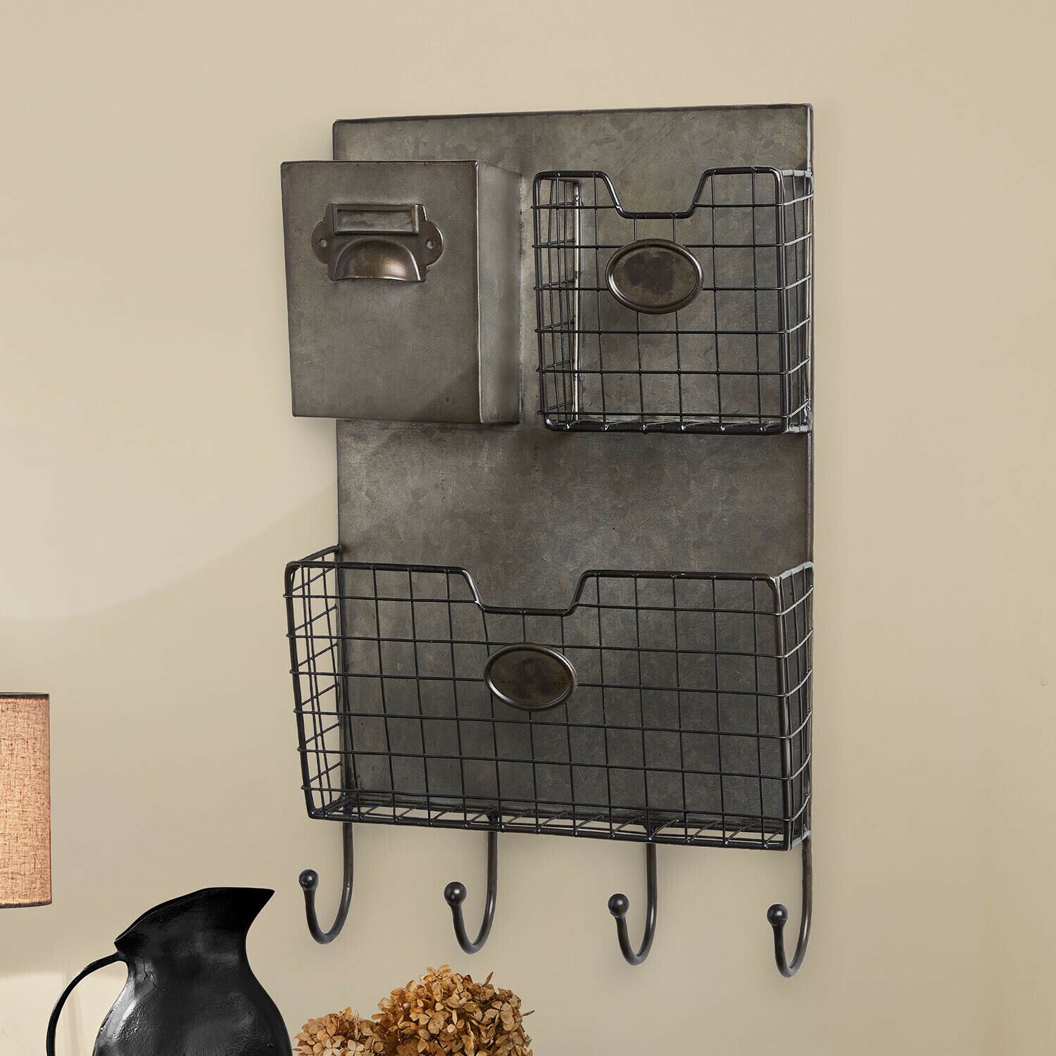 Mirabeau Organizer Organizer Zentros antikschwarz