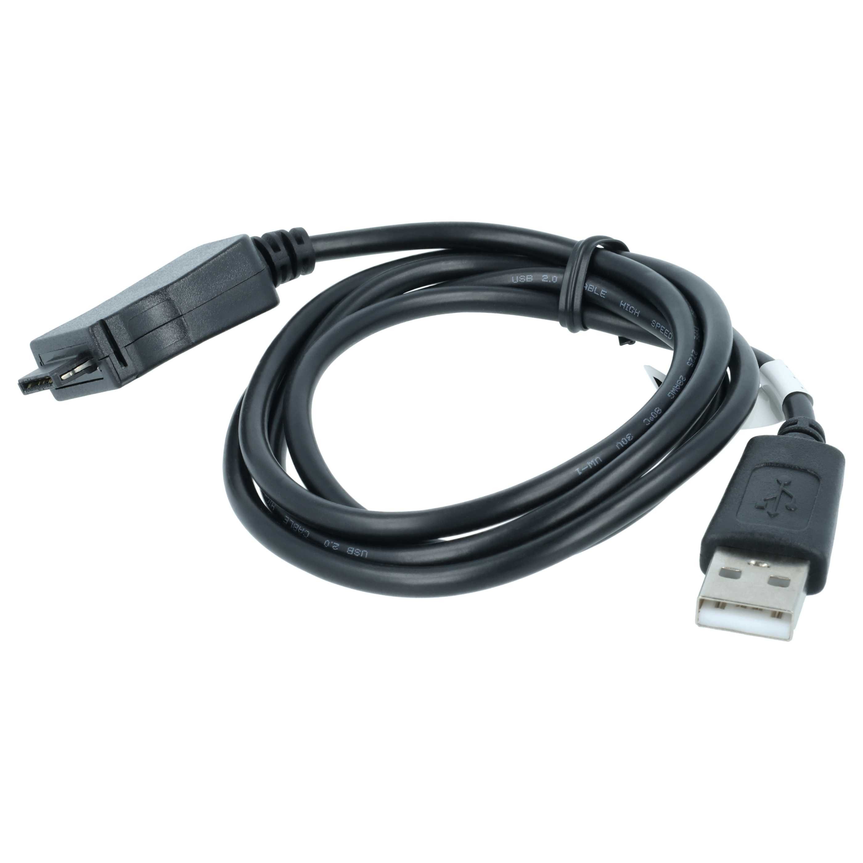 vhbw Ersatz für Samsung PCB113 für Handy, Telefon, Mobiltelefon USB-Kabel, Leicht, Flexibel