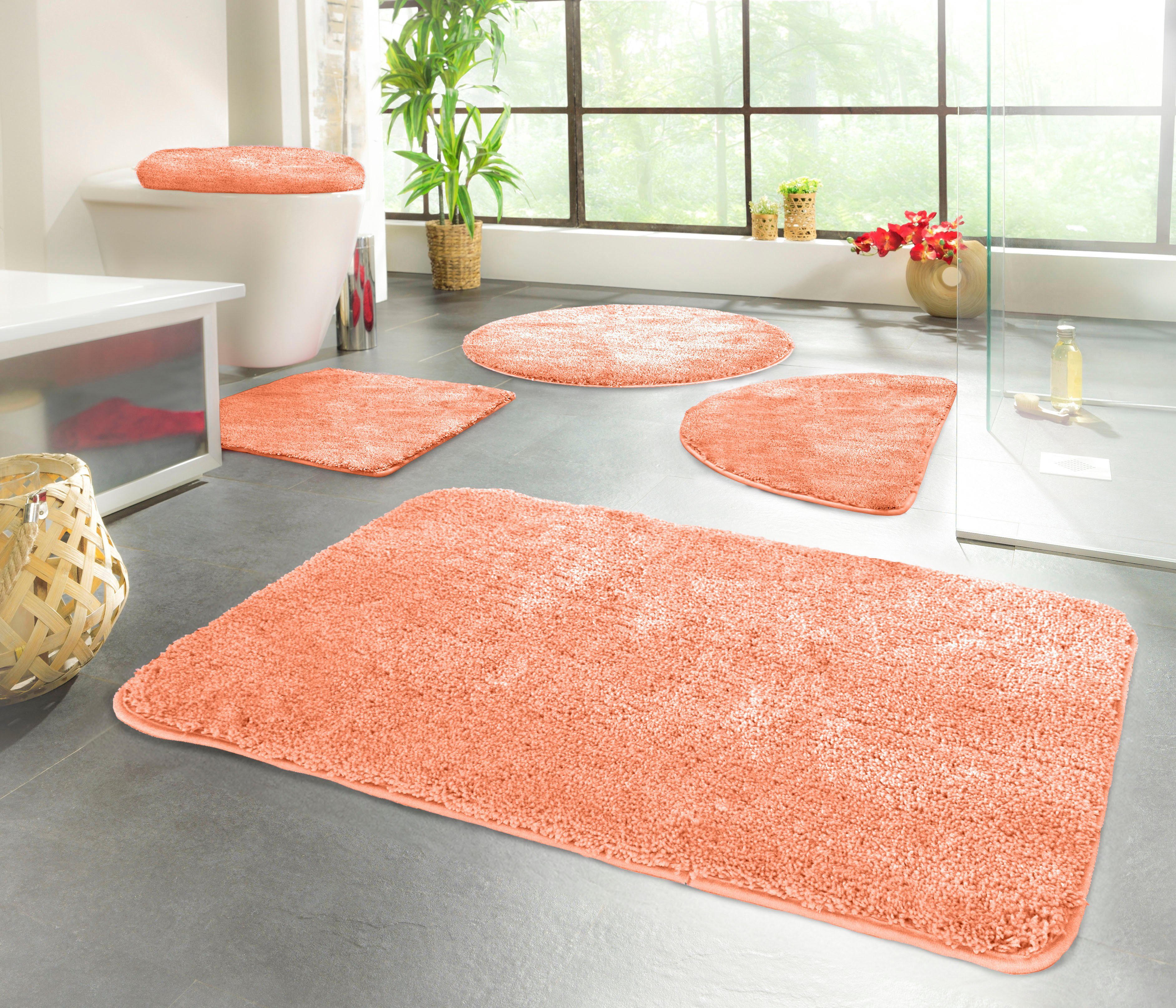 KiNZLER Badematte Chaozhou, Höhe 20 mm, rutschhemmend beschichtet, fußboden günstig online kaufen