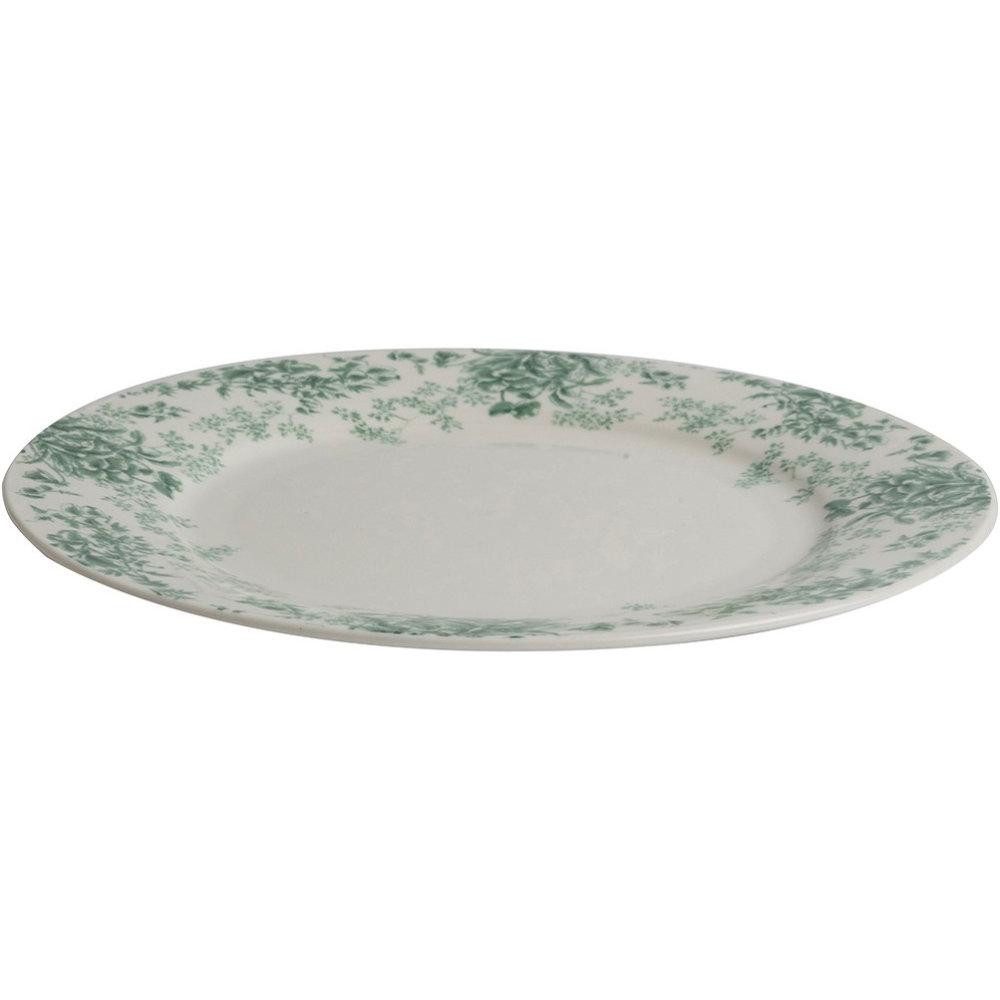 LAURA ASHLEY Servierplatte Teller Flowers Green (26cm)
