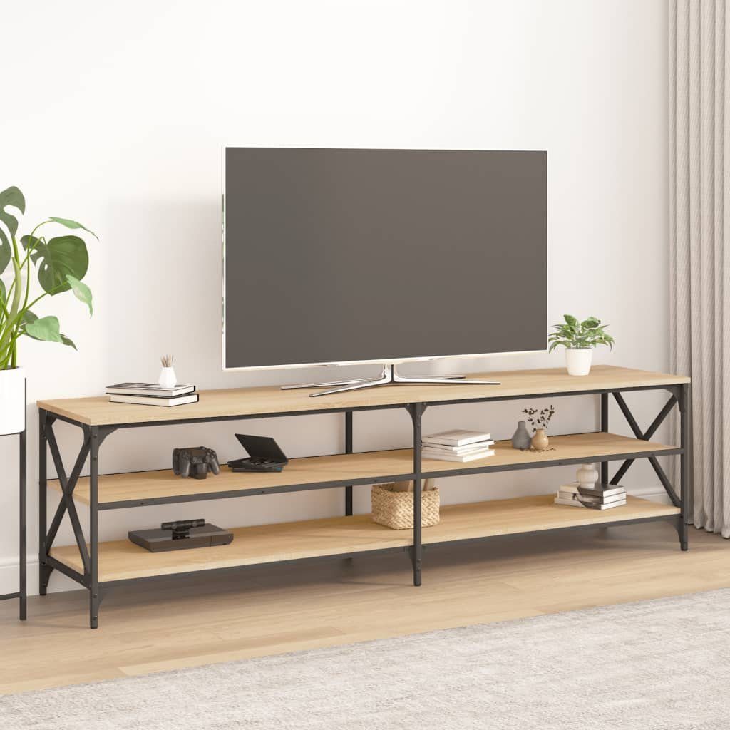 furnicato TV-Schrank Sonoma-Eiche 180x40x50 cm Holzwerkstoff
