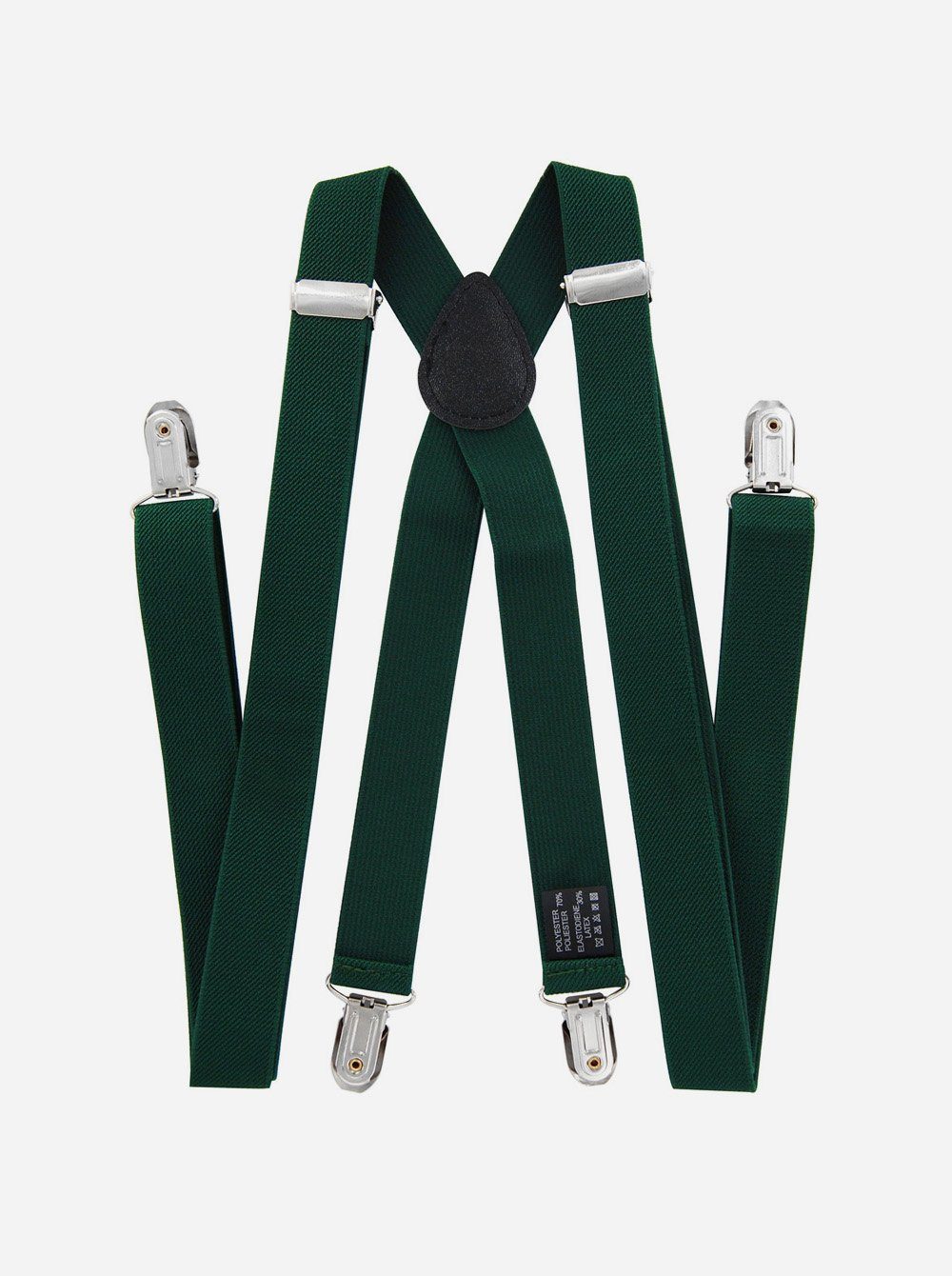 axy Hosenträger Herren Hosenträger 4 Stabile Clips X-Form 2,5cm Breit verstellbar und elastisch 120cm Lang
