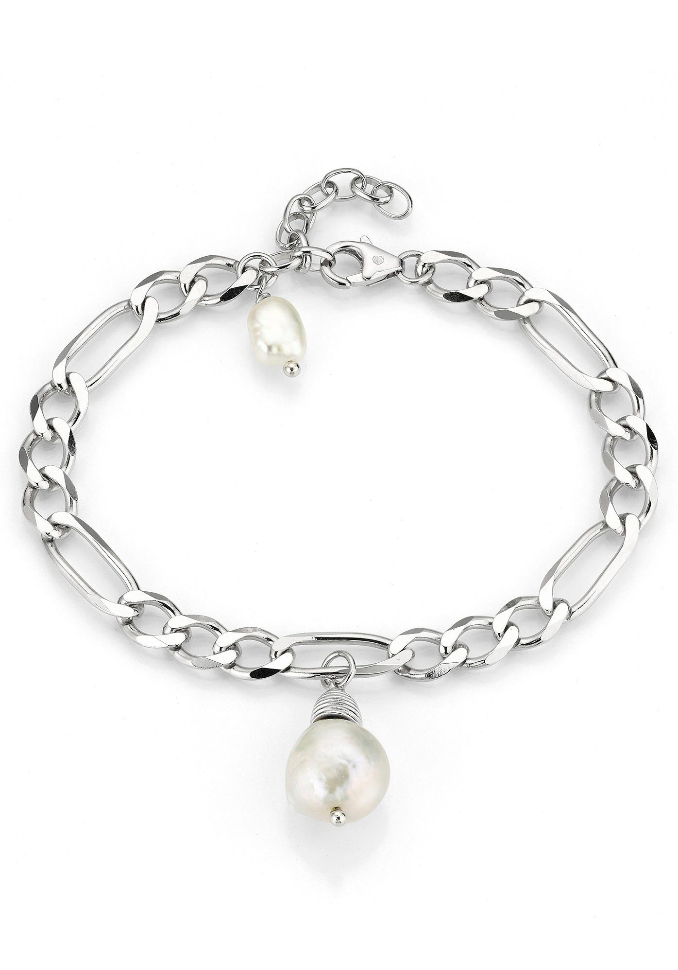 Firetti Perlenarmband Schmuck Geschenk Armschmuck Armkette Perle, zu Kleid, Shirt, Jeans, Sneaker! Anlass Geburtstag Weihnachten | Perlenarmbänder