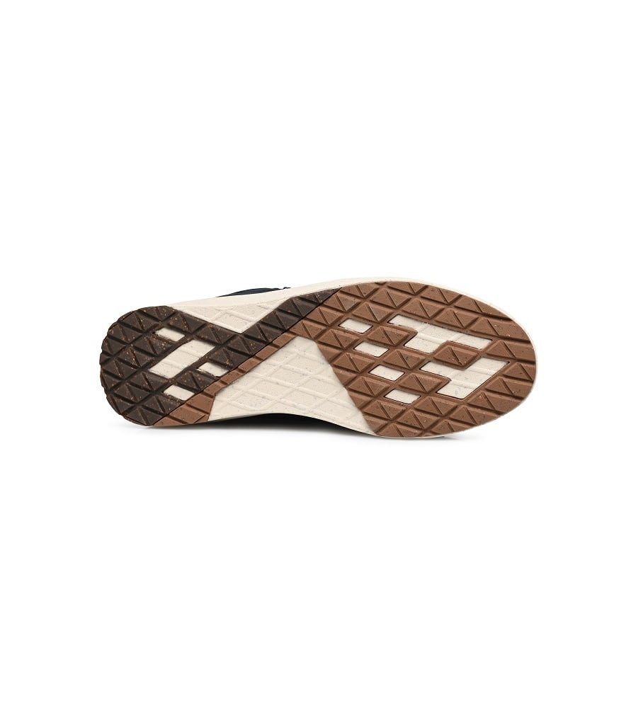 SAOLA Bergen Waterproof (Leder, wasserdicht) navyblau Herren Sneaker