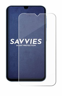 Savvies Panzerglas für Samsung Galaxy A15 5G, Displayschutzglas, Schutzglas Echtglas 9H Härte klar Anti-Fingerprint