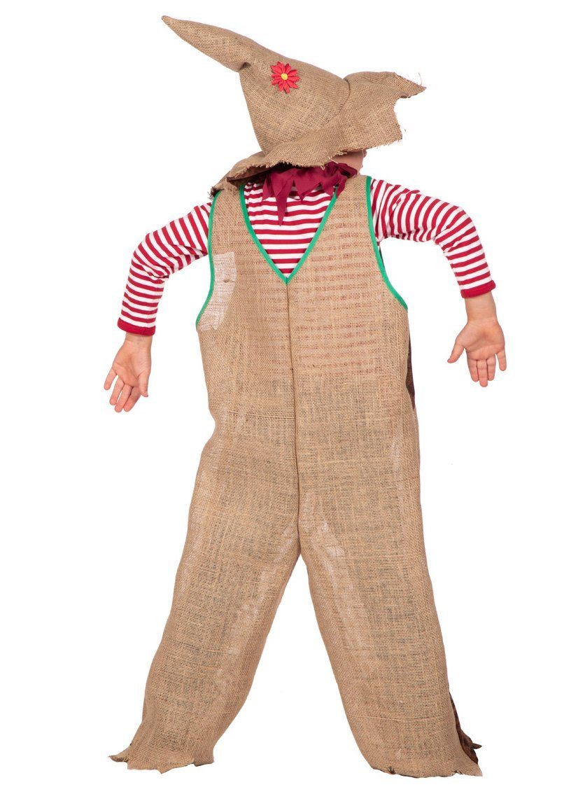 Metamorph Kostüm Jutesack Vogelscheuche Kostüm für Kinder, Wenn man sich lumpen lässt, dann sieht das so aus!