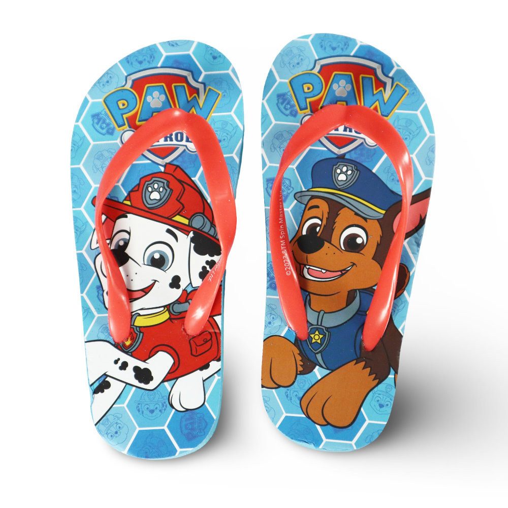 PAW PATROL Paw Patrol Chase Kinder Flip Flops Sandalen Latschen Zehentrenner