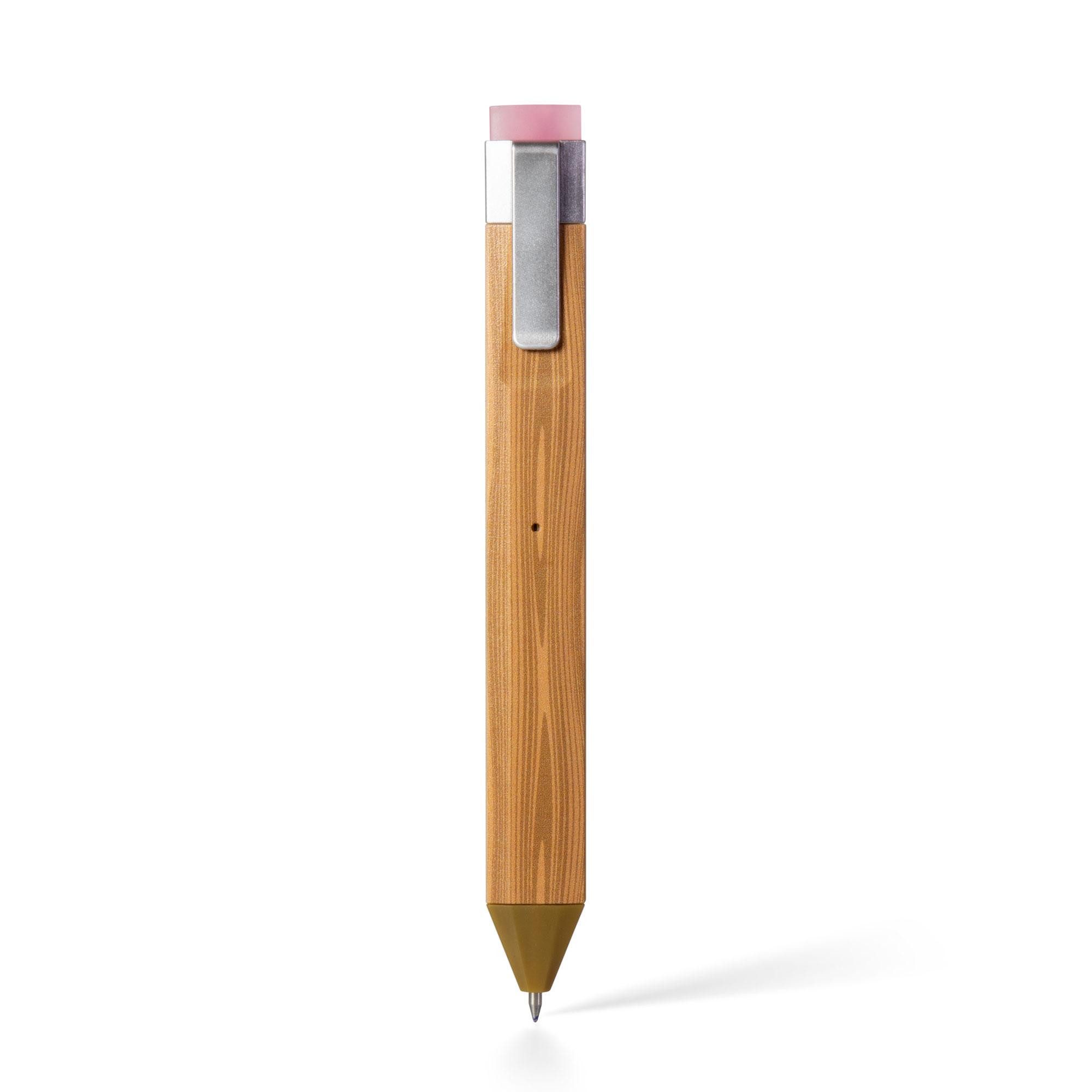 Lesezeichen Pen Bookmark Set Holzoptik - Stift und Lesezeichen in einem