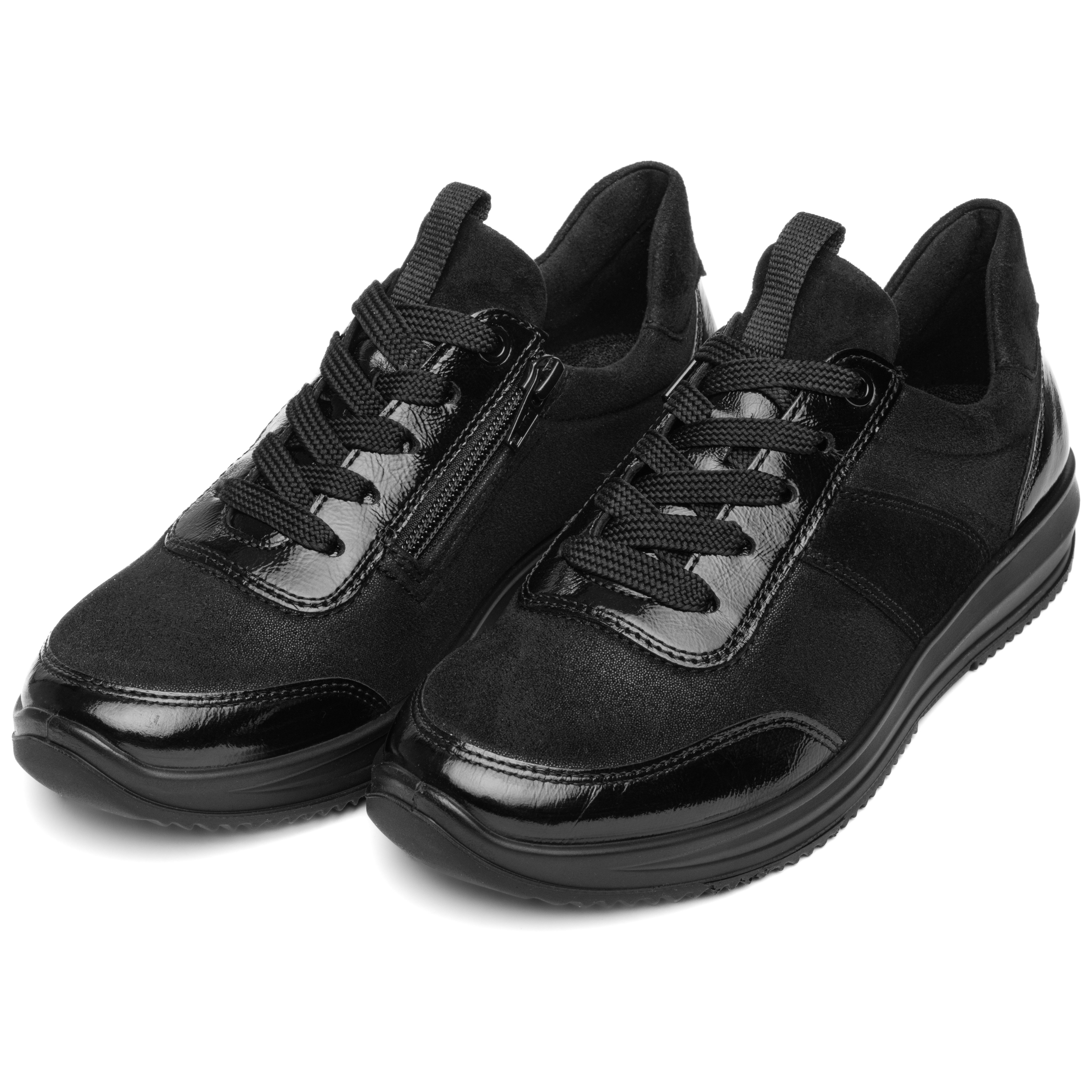 Ara OSAKA Keilsneaker Freizeitschuh, Halbschuh, Schnürer in Komfortweite H (sehr weit)