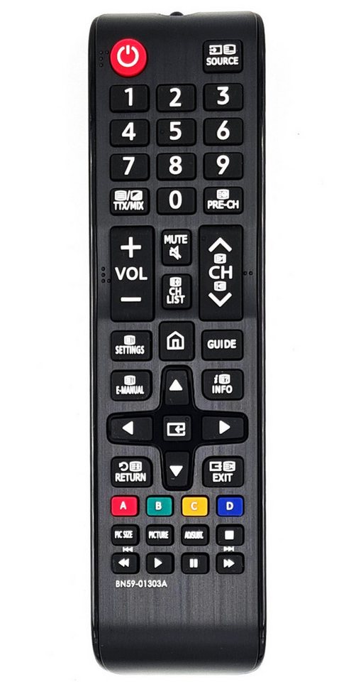 Alltro Ersatz Fernbedienung für Samsung BN59-01303A / BN5901303A TV Fernbedienung