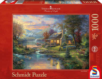 Schmidt Spiele Puzzle Im Naturparadies, 1000 Puzzleteile, Made in Germany