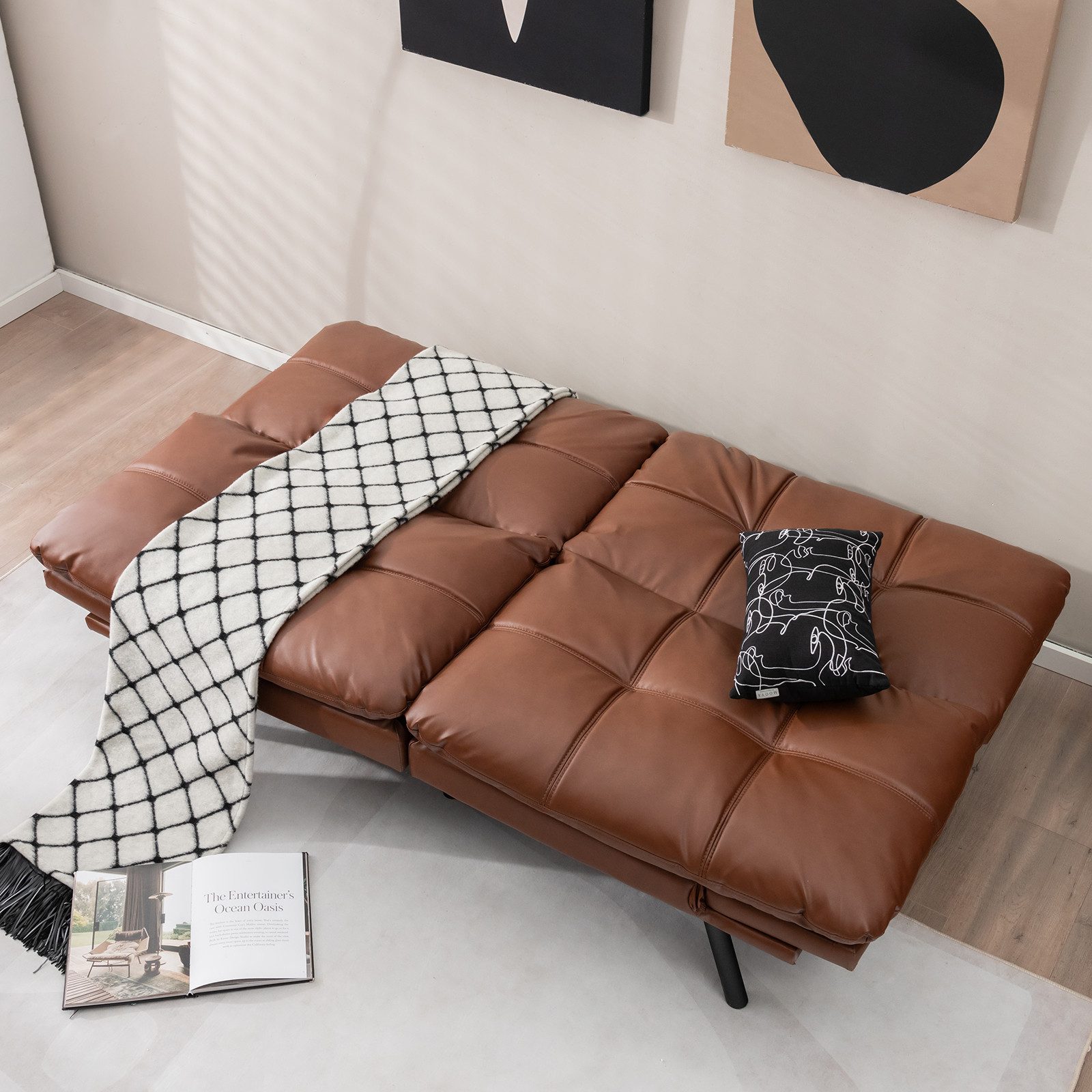 COSTWAY Schlafsofa, Klappbar, mit Bettfunktion & günstig online kaufen