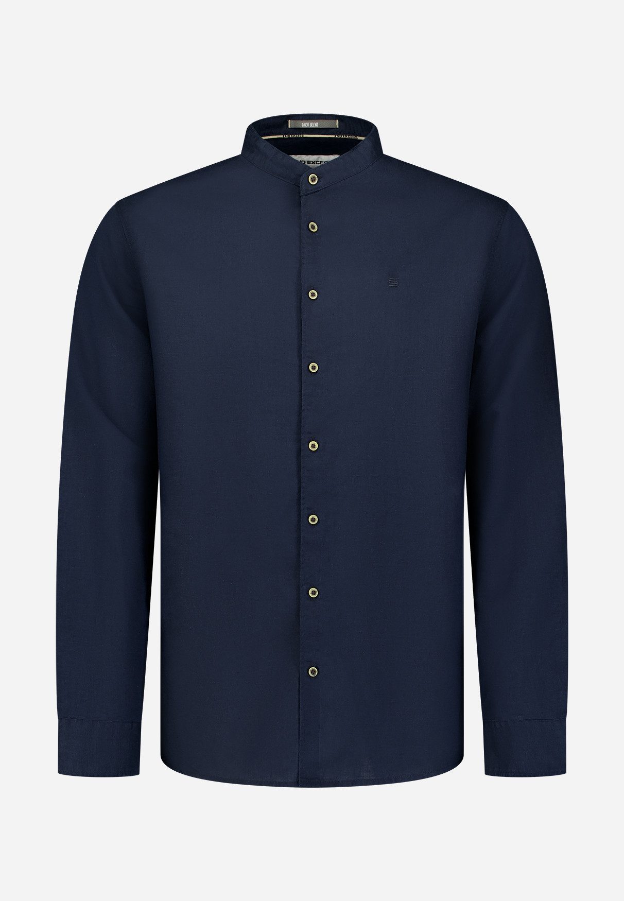 Leinenhemd Langarm Hemd Leinen No Excess - Shirt With Linen