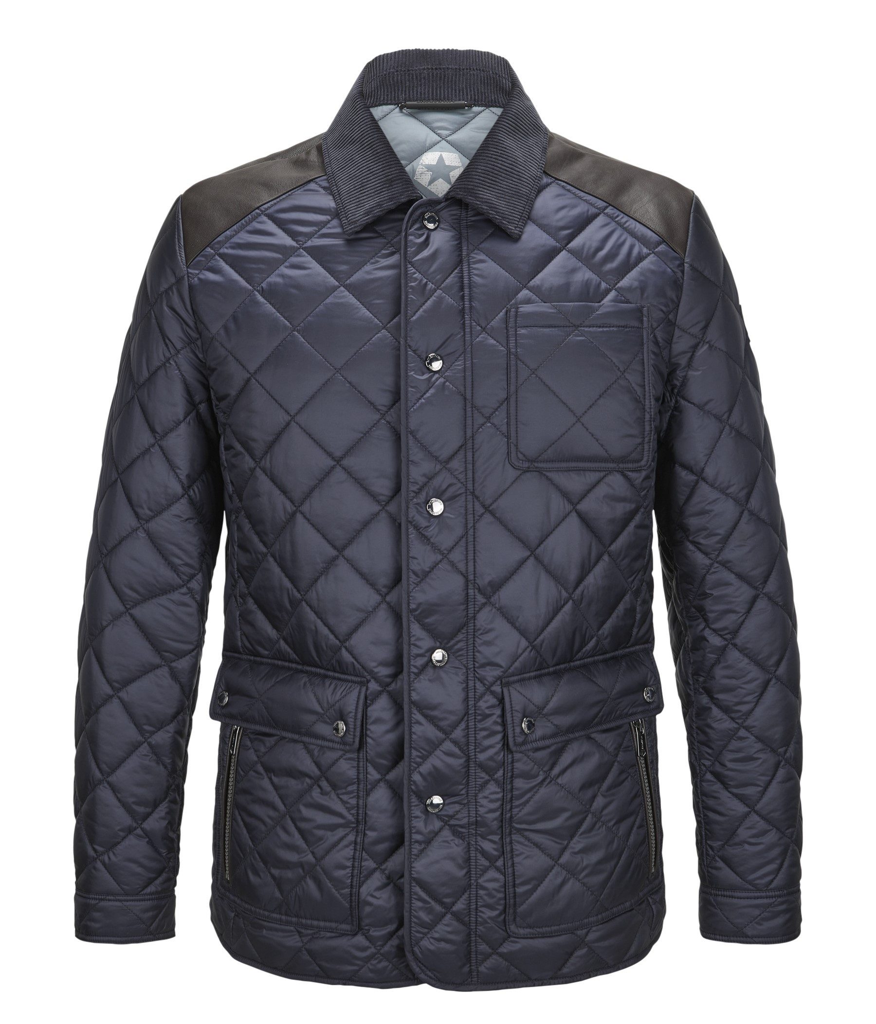 Milestone Steppjacke MSSantos Umlegekragen aus Kord, günstig online kaufen