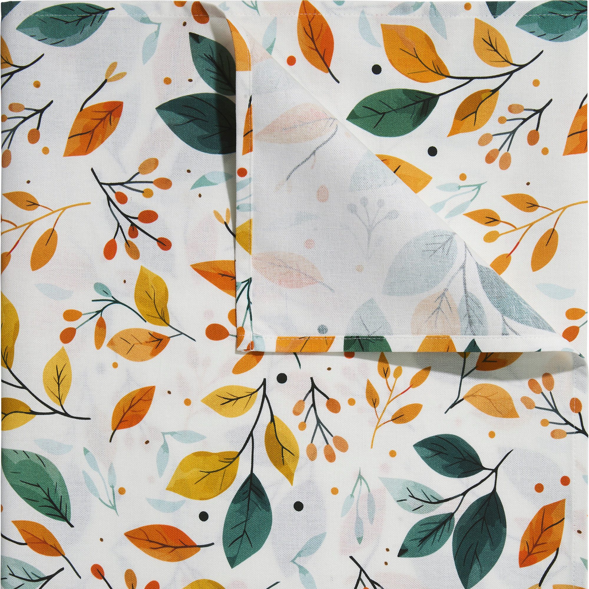 REDBEST Stoffserviette Serviette 6er-Pack, Baumwolle Blatt