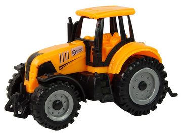 LEAN Toys Spielzeug-Traktor Bauernhoffahrzeug Traktor Bauernhof Spielzeug Landmaschinenfahrzeug