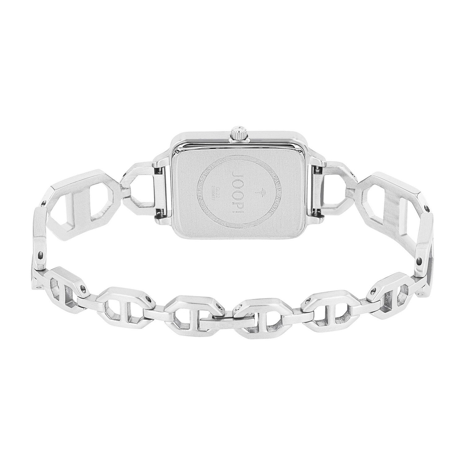JOOP! Quarzuhr 2100477, Armbanduhr, Damenuhr, Edelstahlarmband, analog