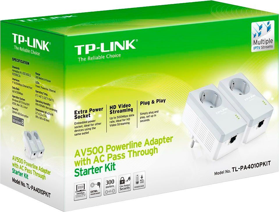 KIT TL-PA4010P Adapter TP-Link