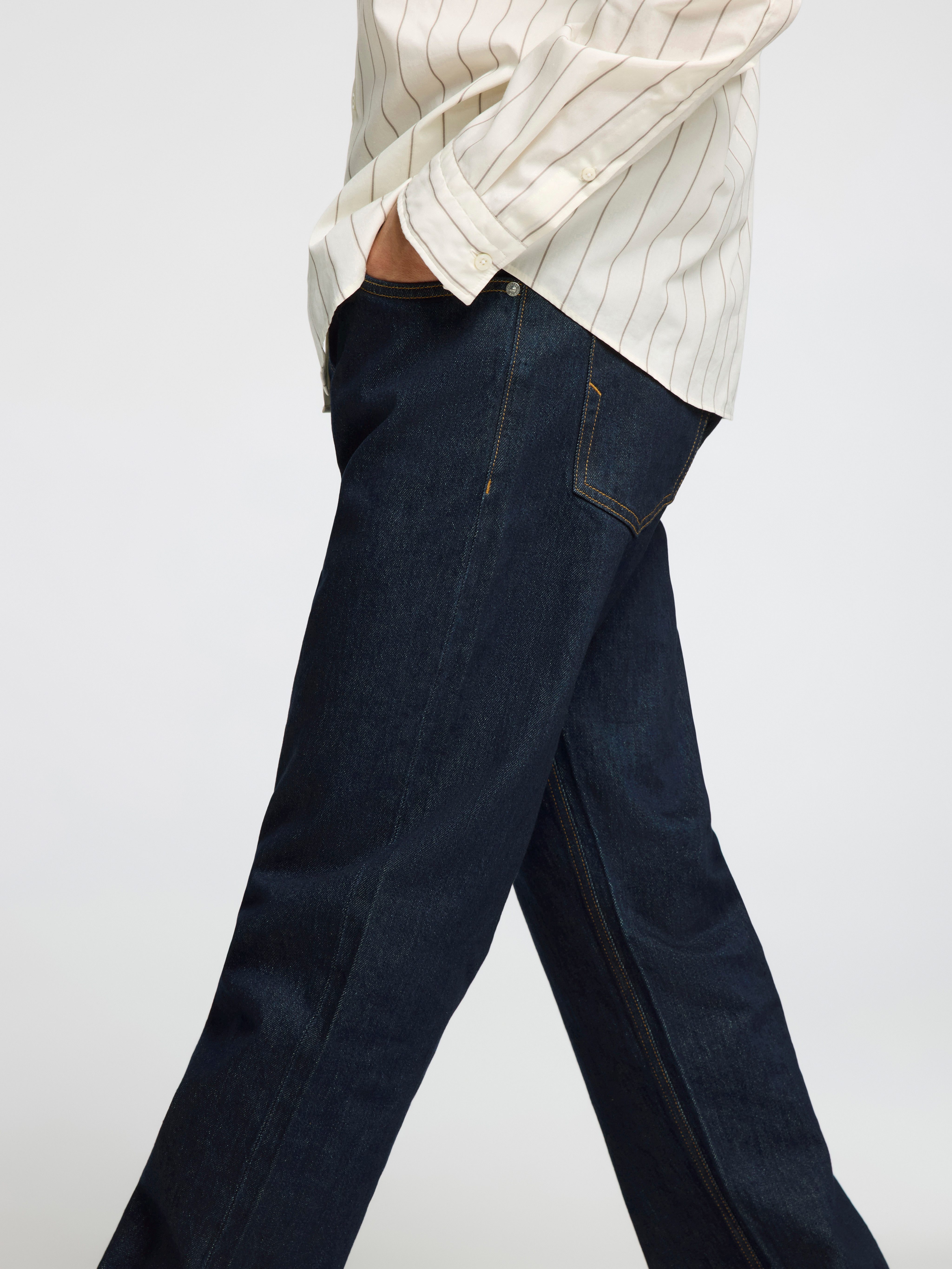 SELECTED HOMME Straight-Jeans SLH196-STRAIGHT BEN KORI günstig online kaufen