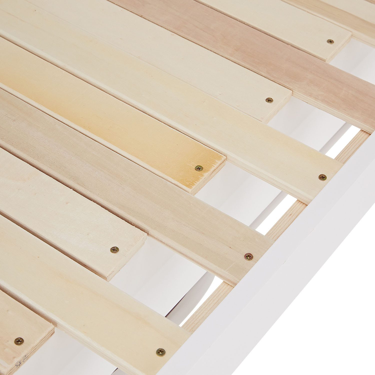 Homestyle4u Ausziehbett 90x200 Kinderbett Weiß 2 Liegeflächen Gästebett 2 Personen Holzbett (Set), mit Stauraum (Bettkasten/Schublade), ebene Liegefläche, ausziehbar