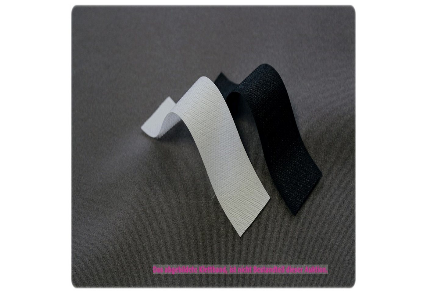 Thumbnail - Ch.Cabanski Stoff Klettflauschstoff Klettstoff mit ca. 1,6mm Schaum Hobby Meterware
