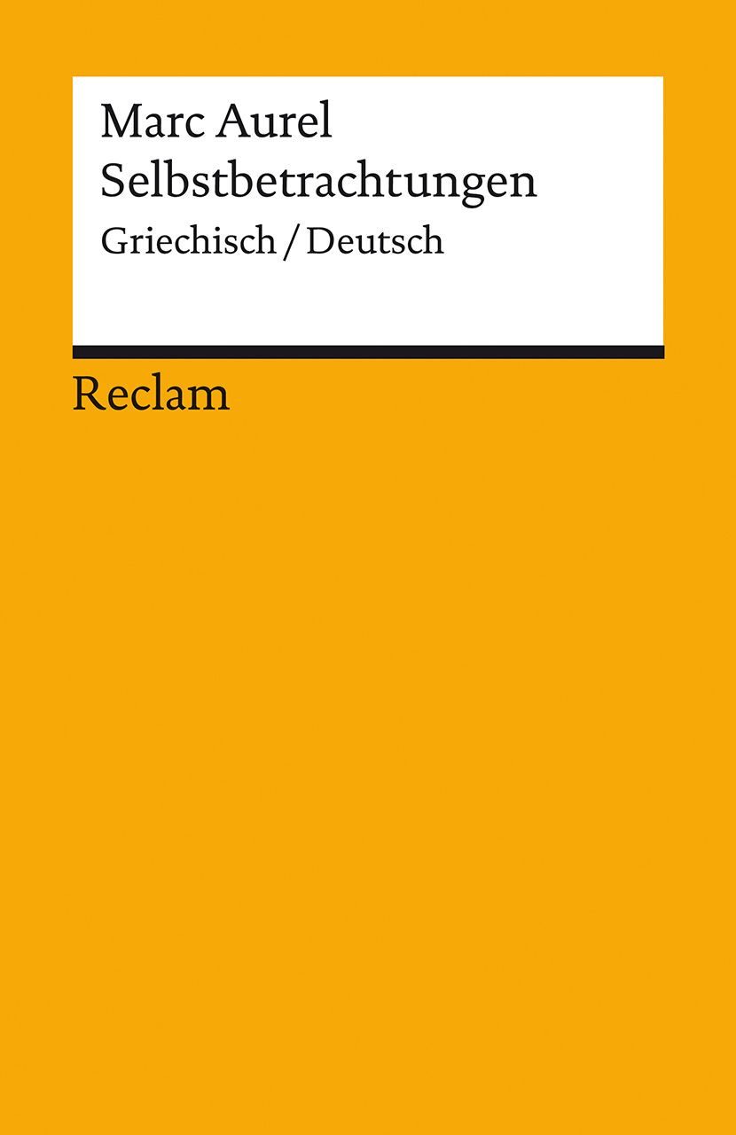 Fachbuch Selbstbetrachtungen Griechisch/Deutsch Marc Aurel